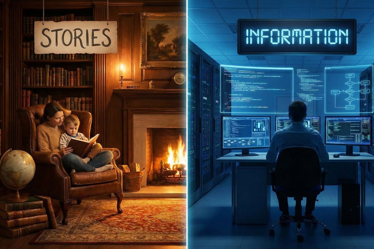 Stories vs. Information